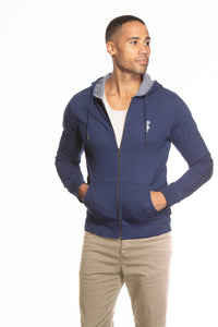 Men's full sleeve reversible hooded jacket