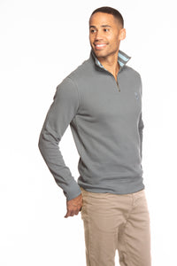 Men's Full-Sleeve - Half Zipped Sweater