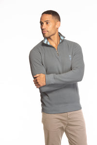 Men's Full-Sleeve - Half Zipped Sweater