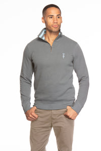 Men's Full-Sleeve - Half Zipped Sweater