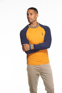 Men's Full Sleeve -Ribbed crew neck sports fit