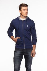 Men's full sleeve reversible hooded jacket