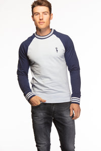 Men's Full Sleeve -Ribbed crew neck sports fit