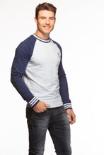 Load image into Gallery viewer, Men&#39;s Full Sleeve -Ribbed crew neck sports fit
