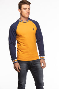 Men's Full Sleeve -Ribbed crew neck sports fit