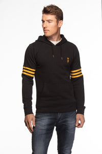 Men's full sleeve hooded t-shirt