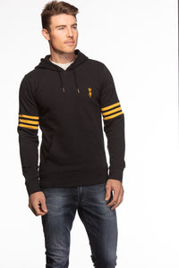 Men's full sleeve hooded t-shirt