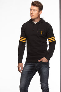 Men's full sleeve hooded t-shirt