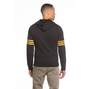 Men's full sleeve hooded t-shirt